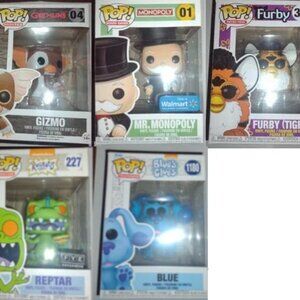 MR. MONOPOLY EXCLUSIVE 01 GIZMO 04 Gremlins Furby 33 Blue 1180 Reptar 227